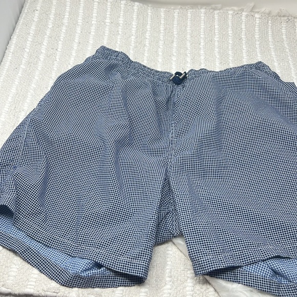 pal zileri concept Check swim trunk Men’s 4XL Inseam 5.5” Blue Swimwear - Picture 3 of 10